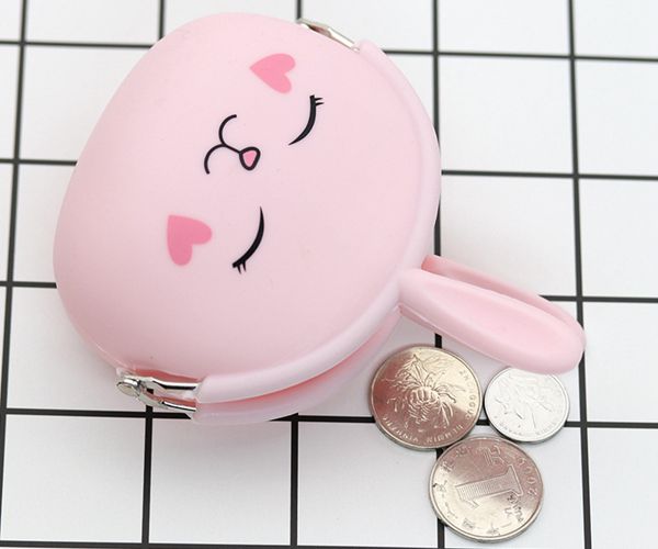 硅膠家用鑰匙包，卡通鑰匙包，女士硅膠鑰匙包